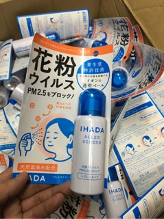 Xịt kháng khuẩn IHADA nhật bản