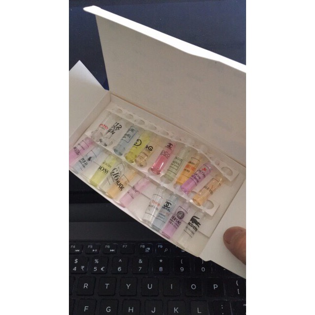 Combo 10 Bộ Nước Hoa Mini Y Hình Chụp