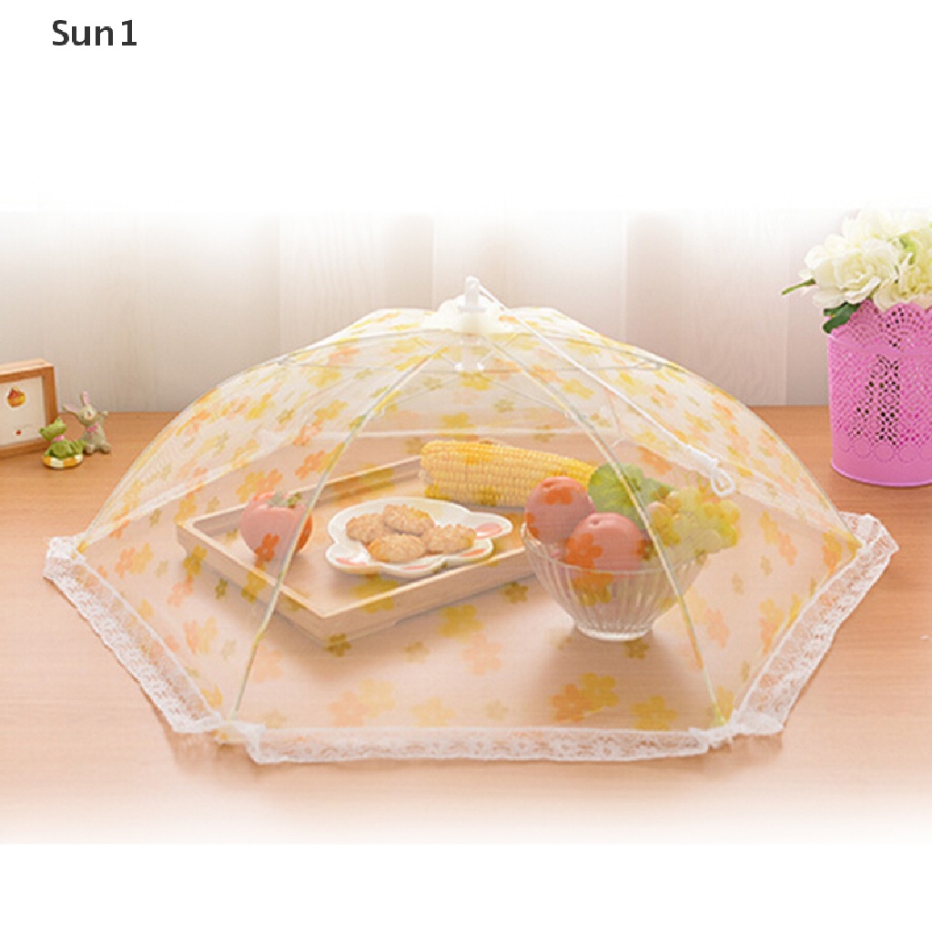 1 Lồng Bàn Đậy Thức Ăn Chống Muỗi Hình Lục Giác