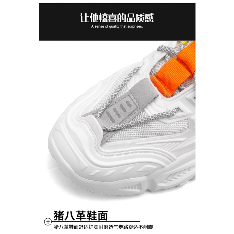 Giày thể thao tăng chiều cao 6cm thời trang mùa xuân hàng mới dành cho nam 2022