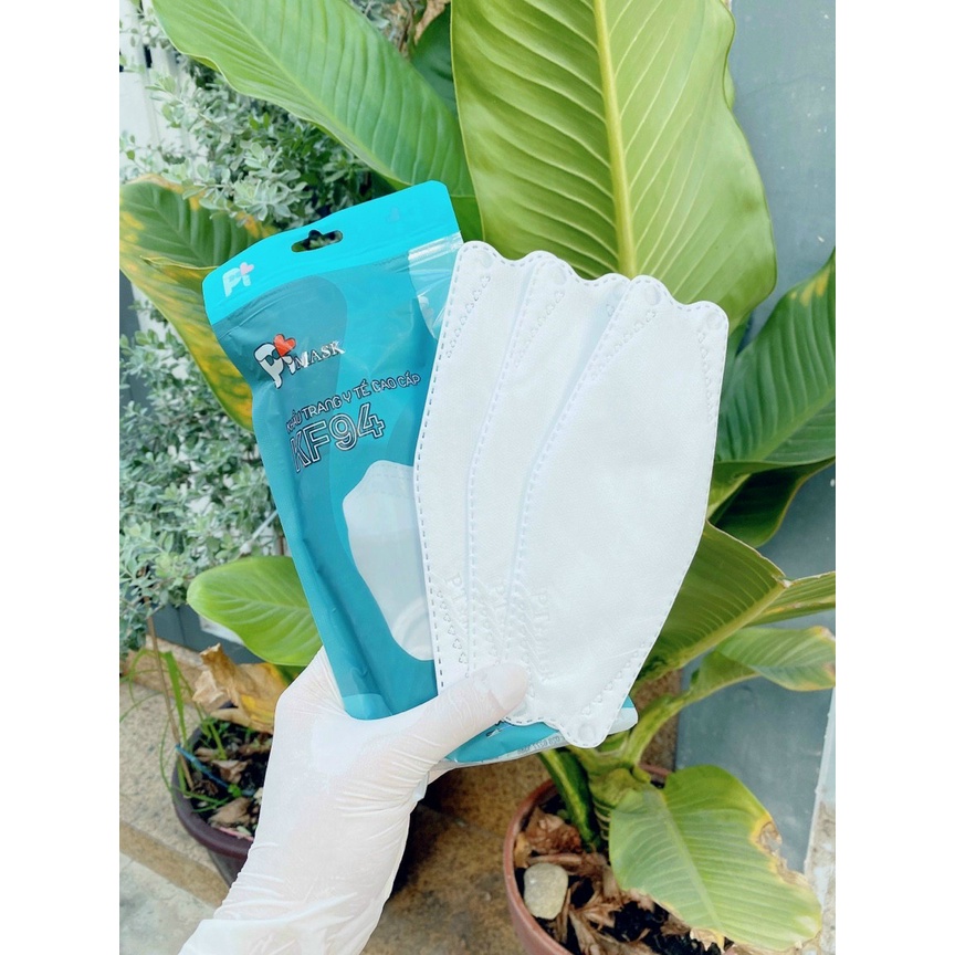 1 Thùng Khẩu trang 4D KF94 PT Mask Phương Tuyến Màu Trắng, Xanh, Xám, Đen Vải 4S