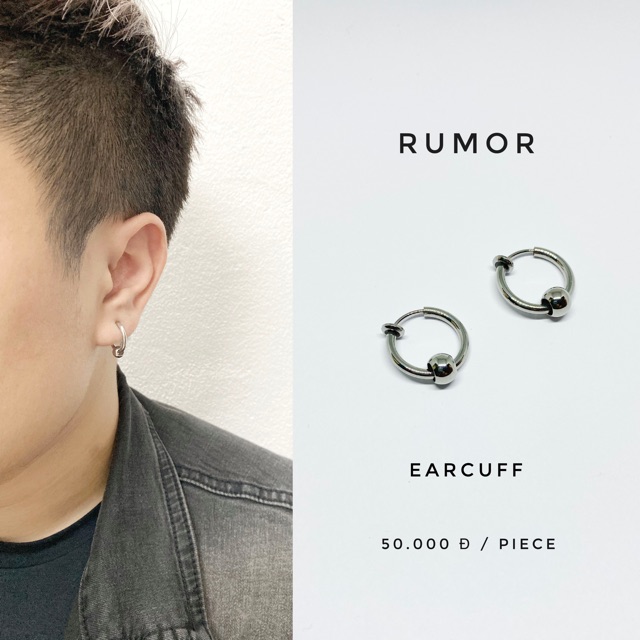 Khuyên không bấm slim hoop ball