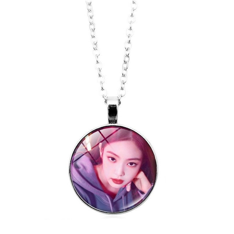 Vòng cổ in hình BLACKPINK Lisa Jennie Rose Jisoo xinh xắn quà tặng độc đáo idol thần tượng kpop