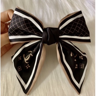 Kẹp tóc vải lụa channe.l-dio.r-fend.i  @Jenaccessories.vn