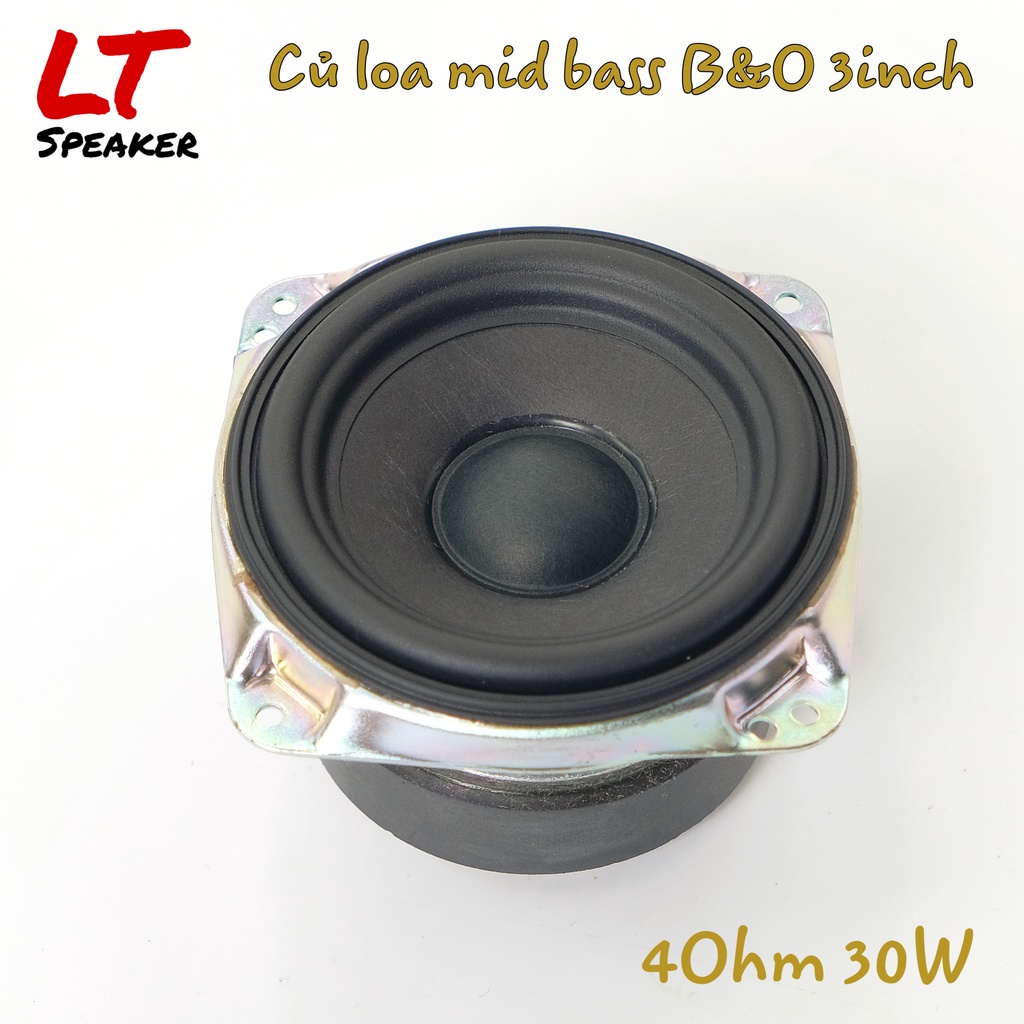 Loa toàn dải siêu bass B&O Đan Mạch 3 inch 4Ohm 30W - Bass căng