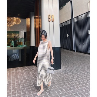 Đầm suông sọc nhỏ TL