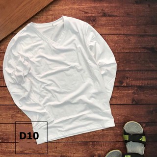 [ Hàng Xả Kho Giá Vốn * ] Áo thun nam tay dài cổ tim, chất cotton 4 chiều , dáng ôm thời trang