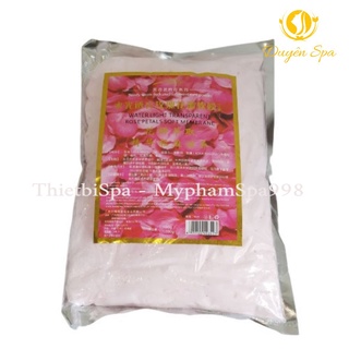 Bột đắp mặt collagen cánh hoa hồng(mask dẻo) (cao cấp) mới cập nhật chính hãng