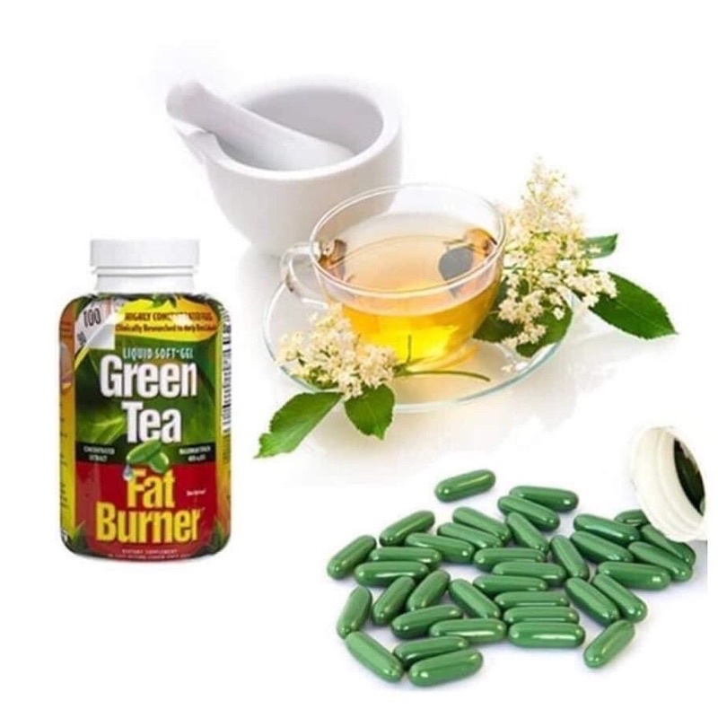 Viên uống giảm cân từ trà xanh Green Tea Fat Burner 200 viên