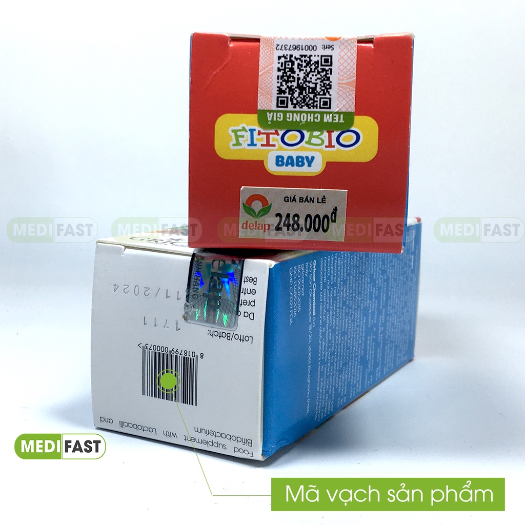 Men vi sinh cho bé Fitobio baby - Hỗ trợ giảm các triệu chứng rối loạn tiêu hóa - giúp bé ăn ngon - lọ 15ml