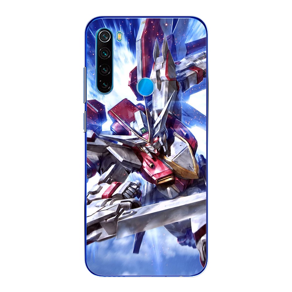 Ốp Điện Thoại Trong Suốt Họa Tiết Hoạt Hình Gundam Cho Vivo Y20 Y30 Y50 Y53 Y55 Y55s Y69 2020 EG28