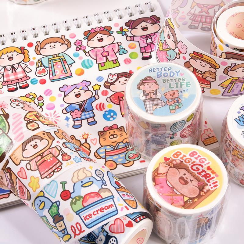 Băng keo washi tape hãng Meatball - 10 mẫu