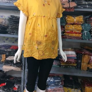 Quần ngố bầu cotton đẹp