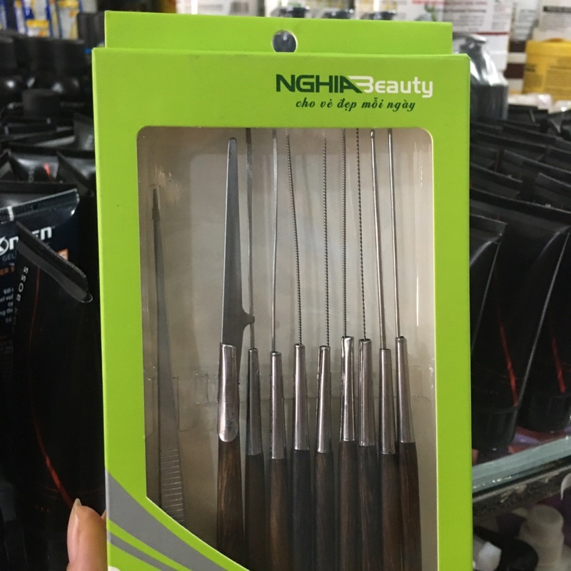 BỘ RÁY TAI 10 MÓN NGHĨA BEAUTY TOOL EAR PICK