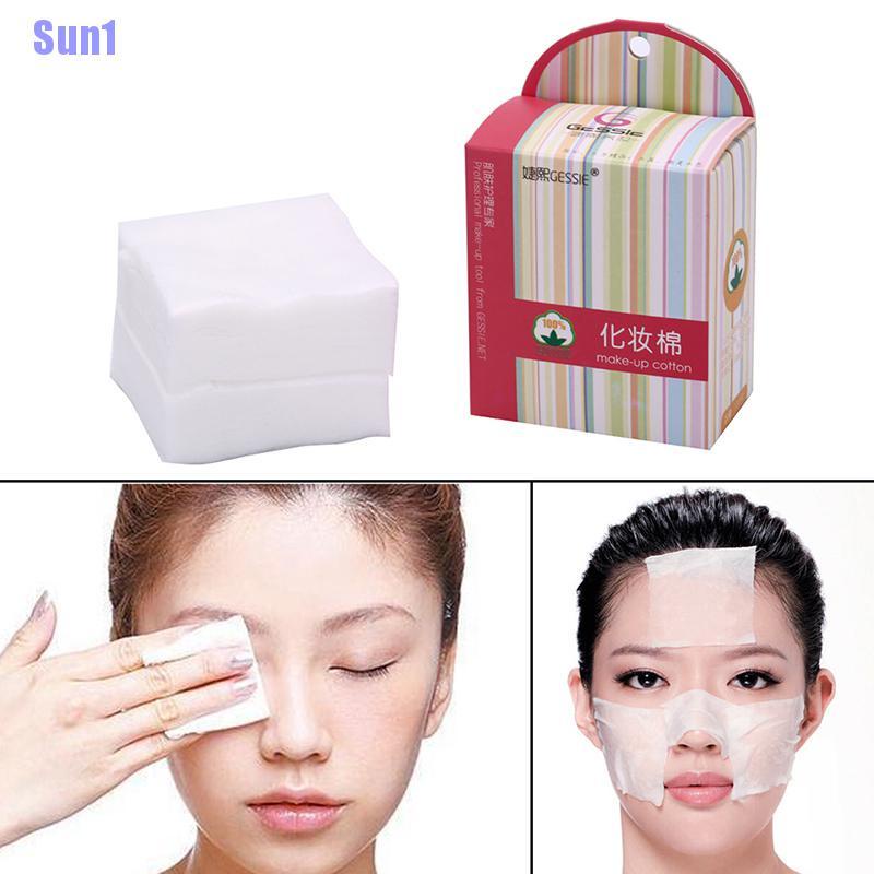 Hộp 100 Miếng Vải Không Dệt Tẩy Trang Tự Nhiên