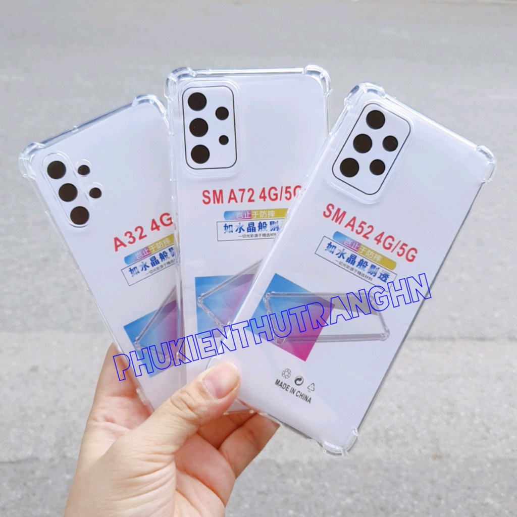 Combo Samsung A04 A04S A53 A73 A13 A23 A52 A52S A72 A32 4G A33 M53 M33 kính cường lực full màn +Ốp dẻo silicon chống sốc