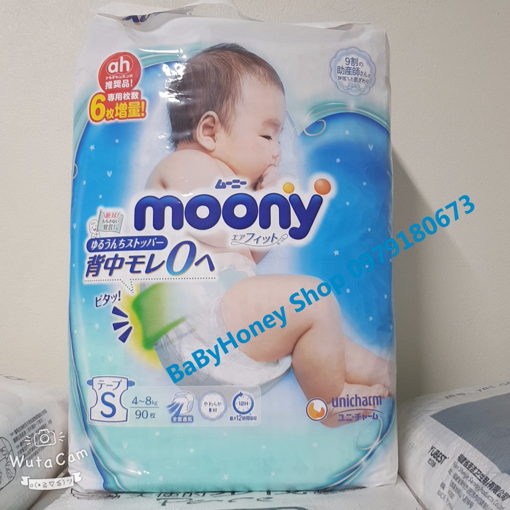 Bỉm Moony  CHÍNH HÃNG ✅ Tã/Bỉm Moony Nội Địa Nhật Chính Hãng_ Dán/Quần Đủ Size NB96/S90/M68/L58/L50/XL44