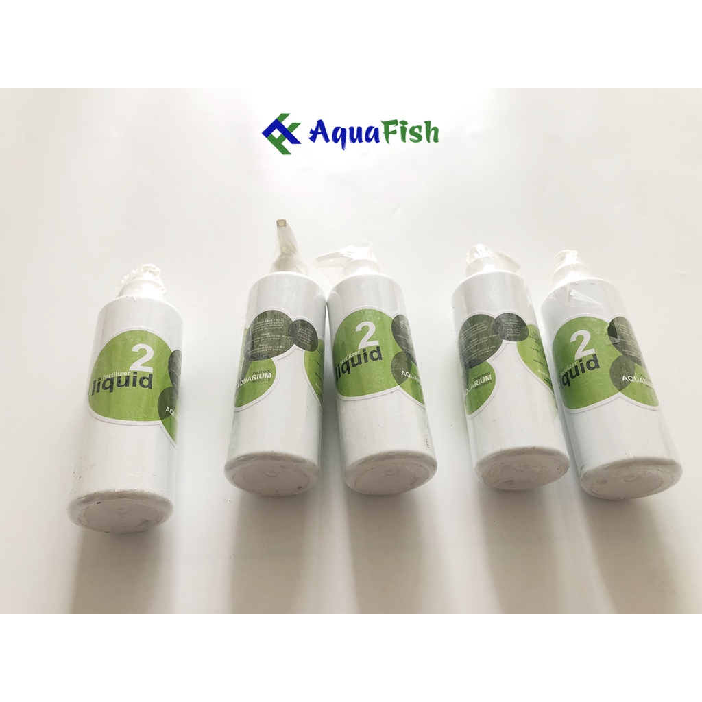 Phân nước dùng cho cây thủy sinh Fertilizer Liquid 2 lọ 250ml (giúp cây ra rễ ổn định, phát triển chồi non, tăng màu)