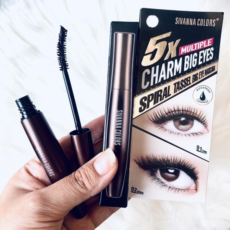 Mascara Sivanna 5x Charm Big Eyes Spiral