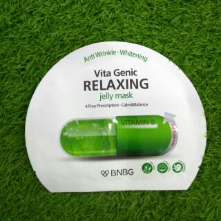 Mặt Nạ Banobagi Dưỡng Trắng Mát Da Chiết Xuất Lô Hội - Banobagi Vita Genic Jelly Mask - Relaxing