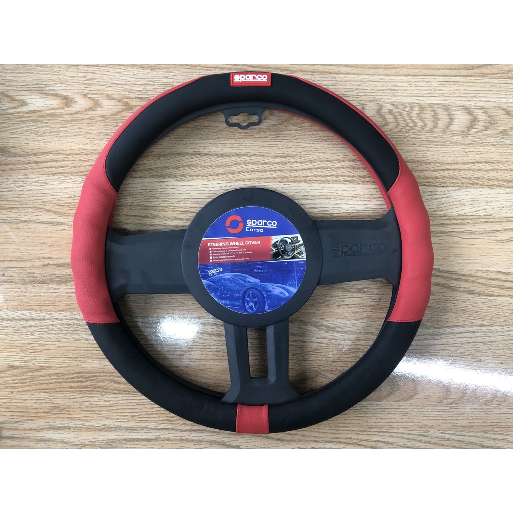 Bọc vô lăng, bọc tay lái chính hãng SPARCO Ý loại da tốt đầy đủ màu sắc.