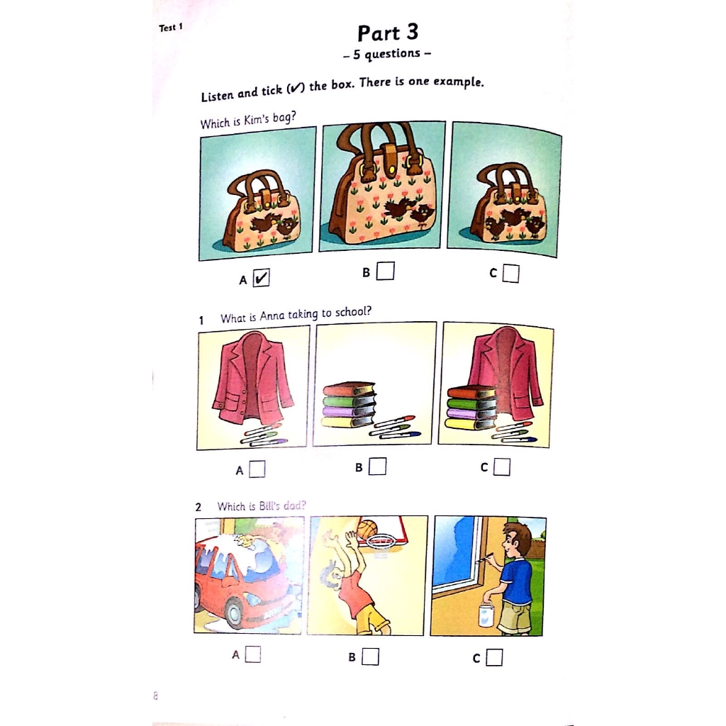 Sách - Cambridge English Starters 1 for Revised Exam from 2018 Student's Book