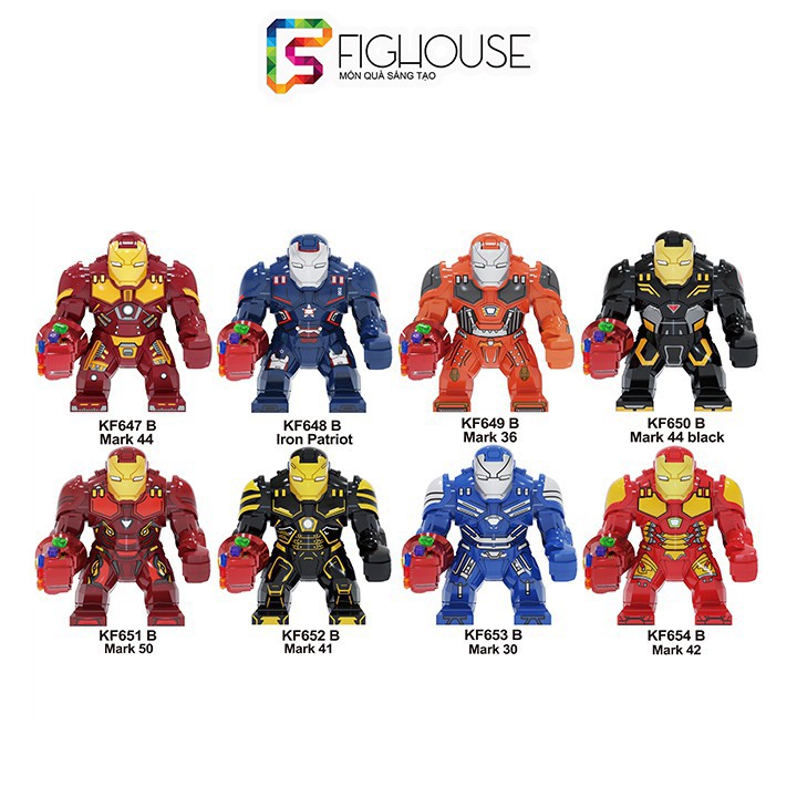 Đồ chơi lắp ráp non-lego bigfig Iron Man KF6096