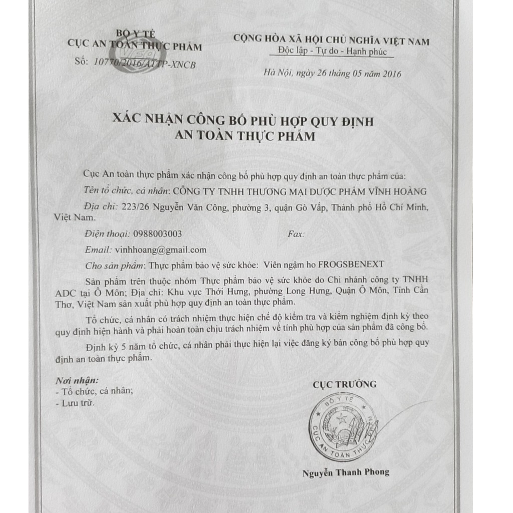 Viên ngậm ho FROGSBEN | BigBuy360 - bigbuy360.vn