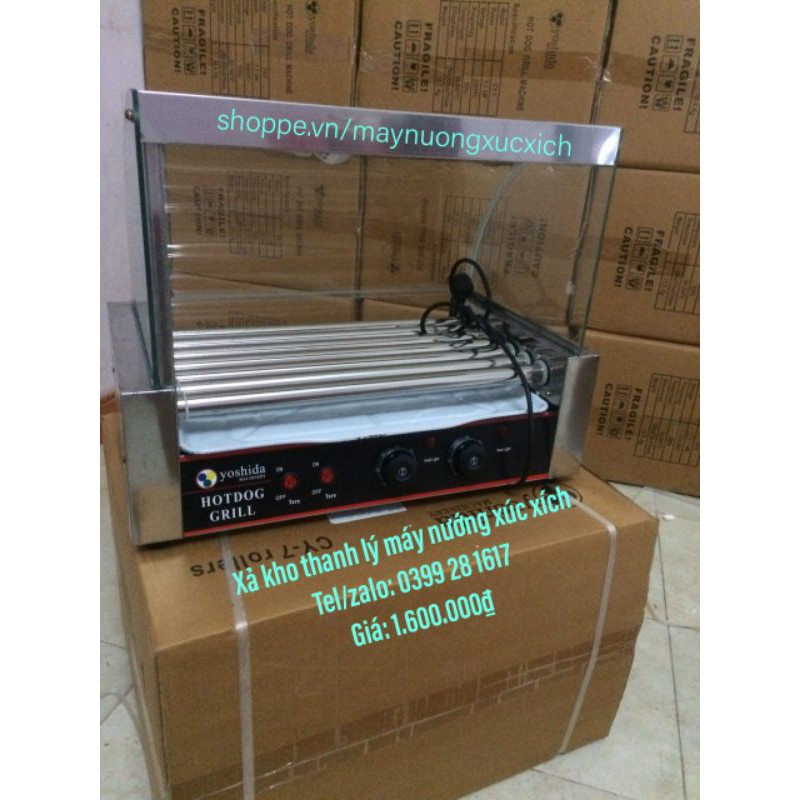 MÁY NƯỚNG XÚC XÍCH 7 THANH