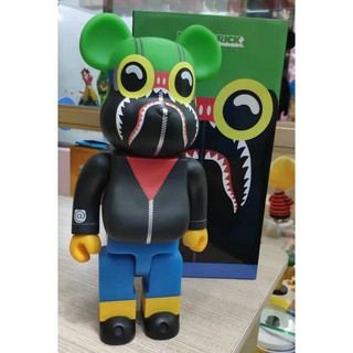 Mô hình Bearbrick A Bathing Ape và Stich 28 cm (400%)