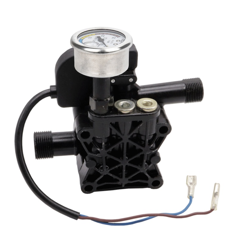 Đồng Hồ Đo Áp Suất Nước 2.5-25Mpa Cho Máy Rửa Xe Và Phụ Kiện