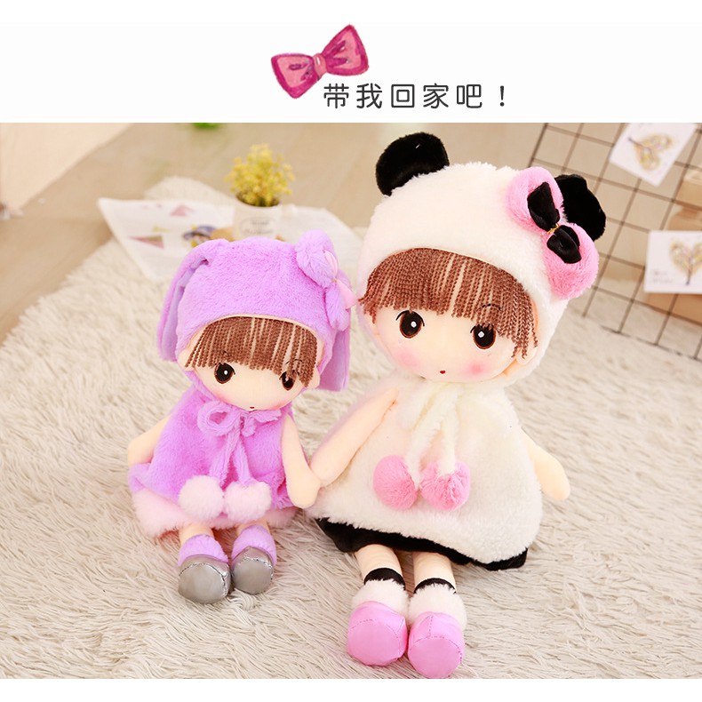 Búp Bê Nhồi Bông Hình Người Tuyết Dễ Thương Cho Bé