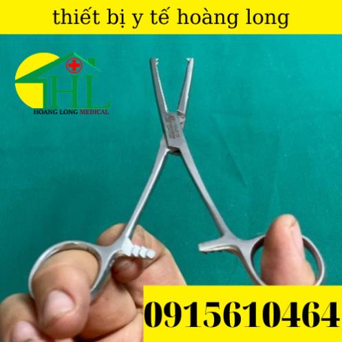 Panh Y Tế, Panh Thẳng Có Mấu 14cm - Hàng Pakistan