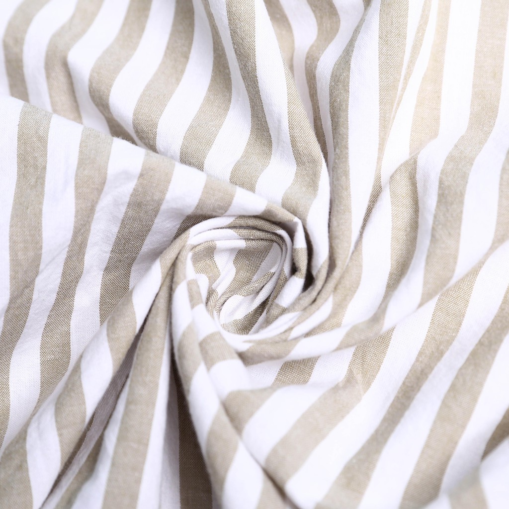 Áo Sơmi Cộc Tay Kẻ Sọc Chất Liệu Đũi Mỏng Thoáng Mát, Thiết Kế Trẻ Trung, Phối Ngực Tiện Lợi - POLIDO | BigBuy360 - bigbuy360.vn