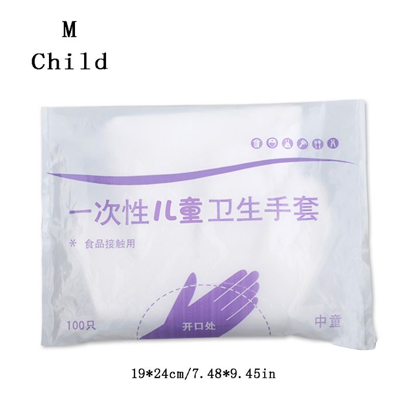 100 Bao Tay Nhựa Dùng Một Lần Tiện Dụng Và Bền