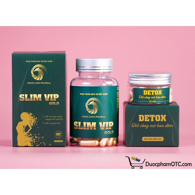 Slim Vip Gold Hỗ Trợ Tăng Cường Chuyển Hóa Chất béo Giúp Giảm Cân