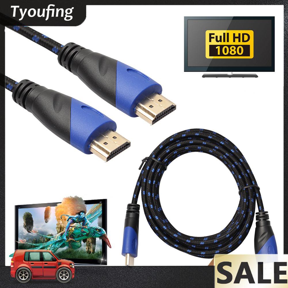 Dây Cáp Hdmi V1.4 Av Hd 3d Dành Cho Xbox Hdtv 1m - 15m 1080p