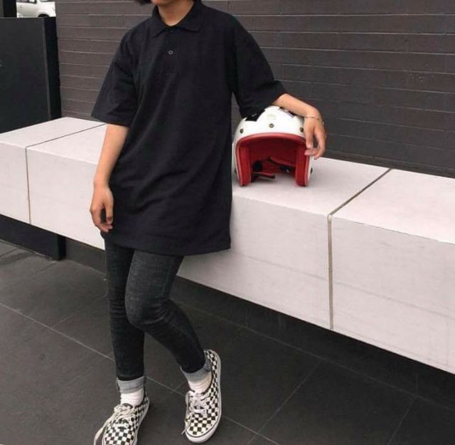 Áo thun trơn polo form unisex có 4 màu (kèm ảnh thật) | BigBuy360 - bigbuy360.vn