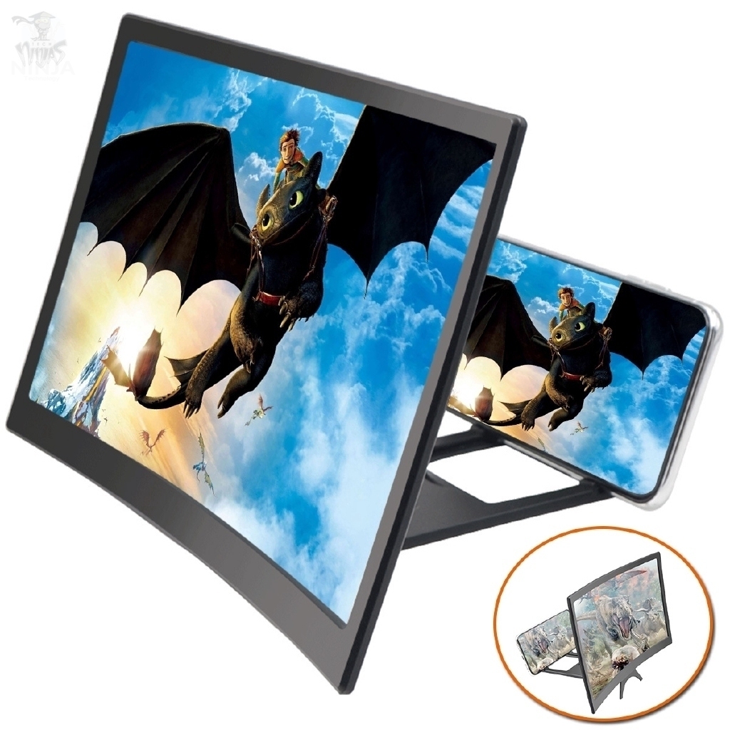 Thiết Bị Phóng To Màn Hình Điện Thoại 12 "Inch 3d L6