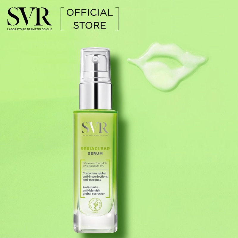 Tinh chất giảm mụn mờ thâm SVR Seabiaclear Serum 30ml