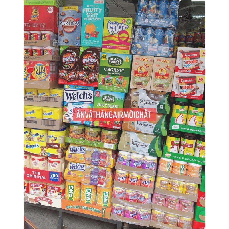 Kẹo Dẻo Trái Cây Welch’s Fruit Snacks 90 Gói