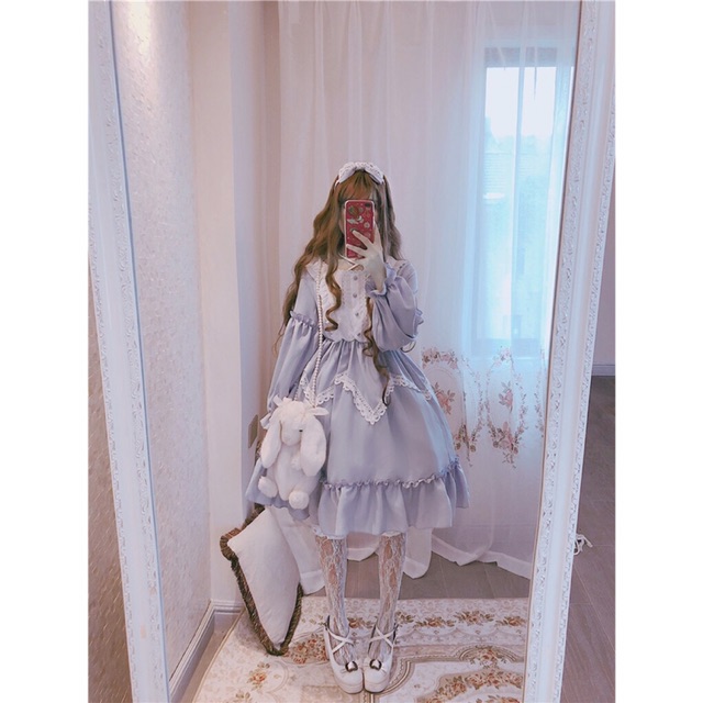 Đầm/ Váy Lolita Casual Công Chúa - Kèm Video Thật ✨ váy đầm công chúa,dự tiệc, tiểu thư, nàng thơ, sang chảnh
