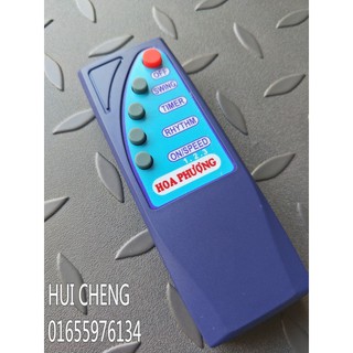 Điều khiển/Remote quạt HOA PHƯỢNG