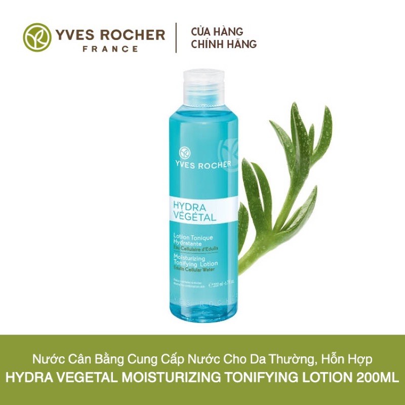 Nước cân bằng Hydra Végétal Lotion Tonique Yves Rocher