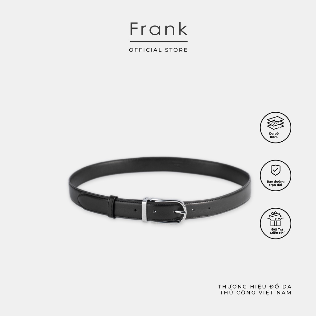 Thắt Lưng Nam Cao Cấp Da Bò Mastrotto FRANK Oslo Belt 30mm Thắt Lưng Khóa Xỏ Kim