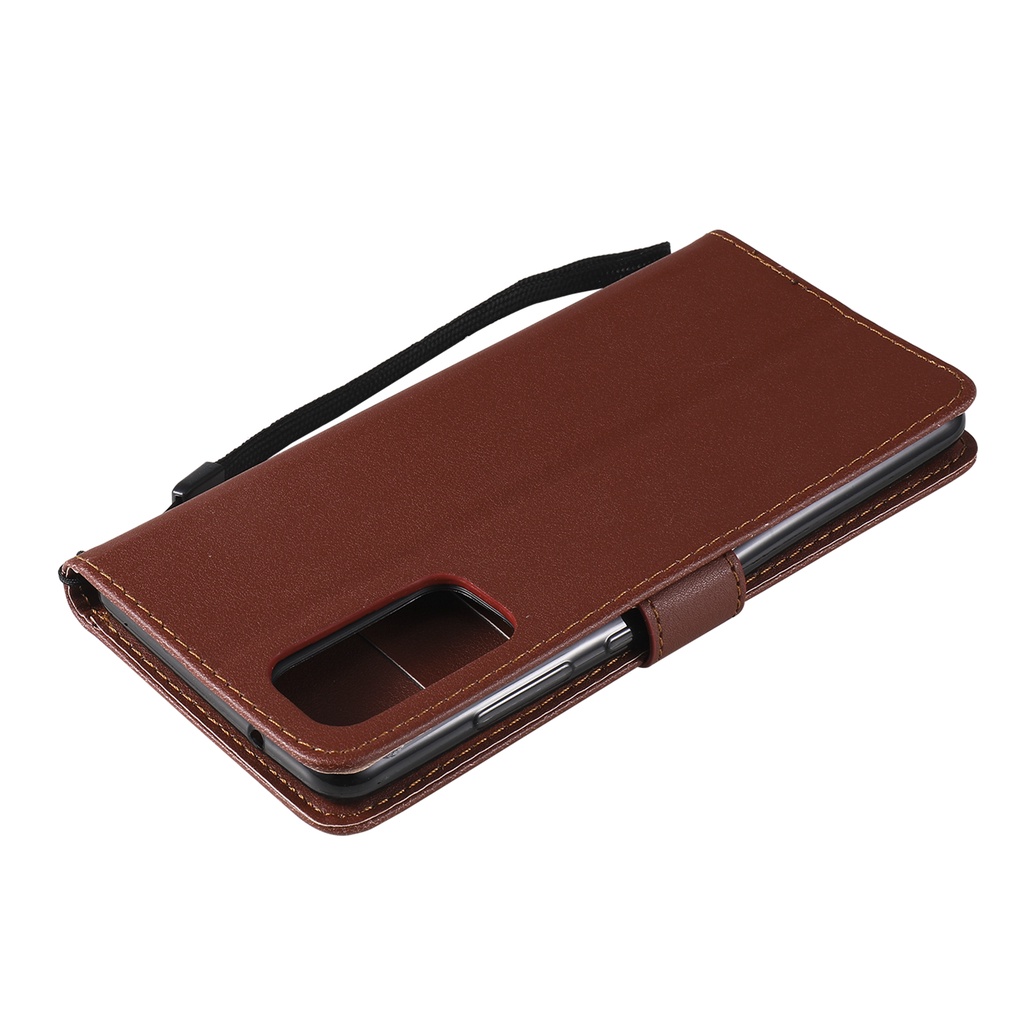 Bao da điện thoại PU nắp lật có ngăn ví đựng cho Samsung Galaxy S10 Plus 5G S20 Ultra FE