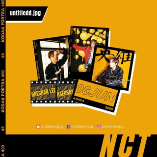 Sticker NCT decor case điện thoại