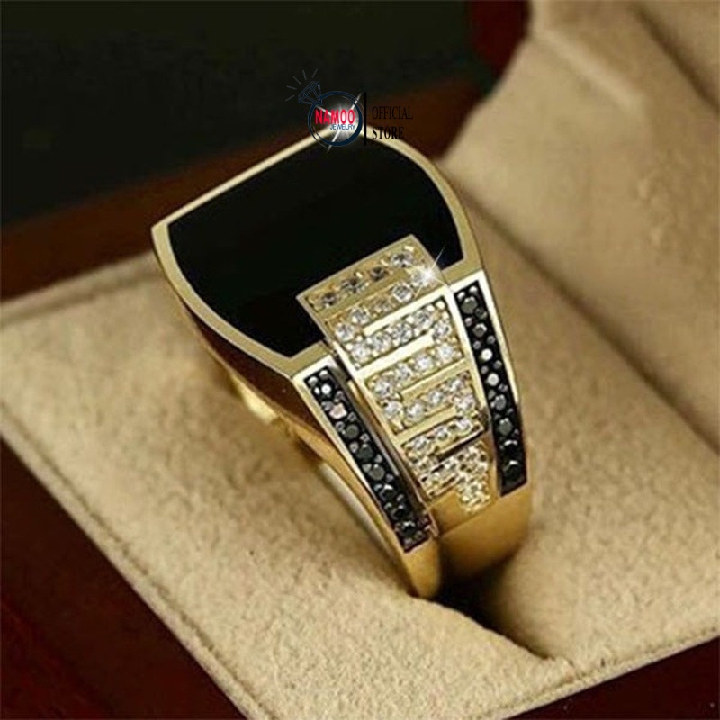 Nhẫn Nam Mạ Vàng Cao Cấp Hàng Đẹp N010 Namoo Jewelry