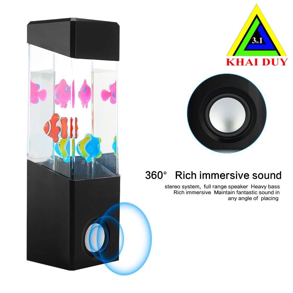 Loa Nghe Nhạc Nước Có Cá Fish Water