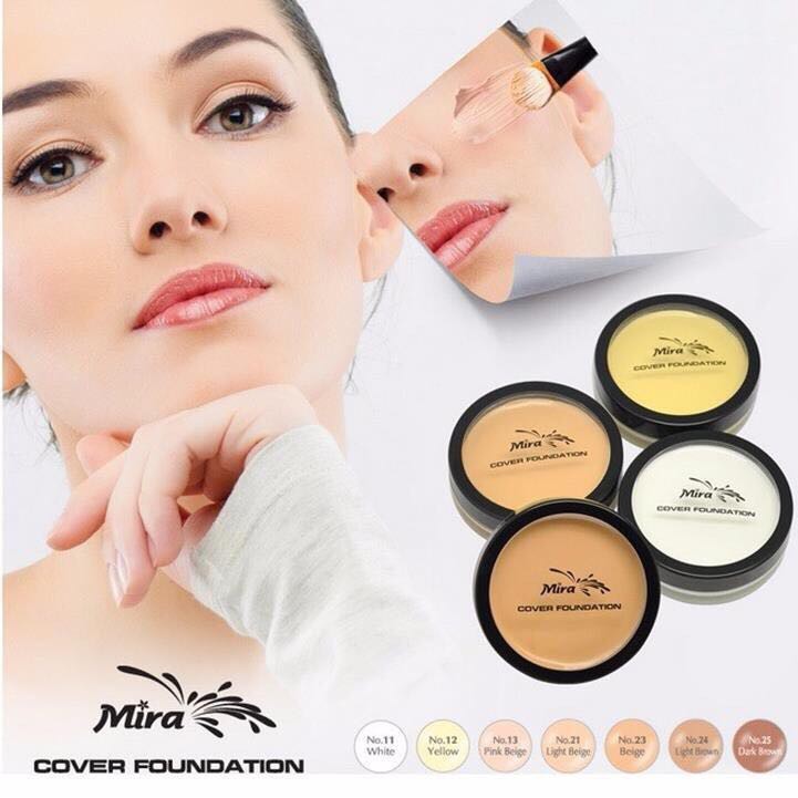 KEM CHE KHUYẾT ĐIỂM MIRA COVER FOUNDATION B514 CHÍNH HÃNG